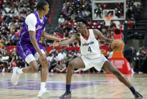 Everything AJ Dybantsa, Darryn Peterson Said After Wizards' Win vs. Jazz in NBA Summer League - Bleacher Report
