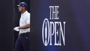 Rory McIlroy managed to comfortably win one battle with Bryson DeChambeau at The Open Championship